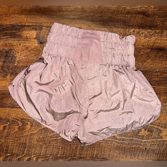 FP Movement The Way Home High Rise Shorts Built in Brief Mauve Size M - Picture 5 of 5